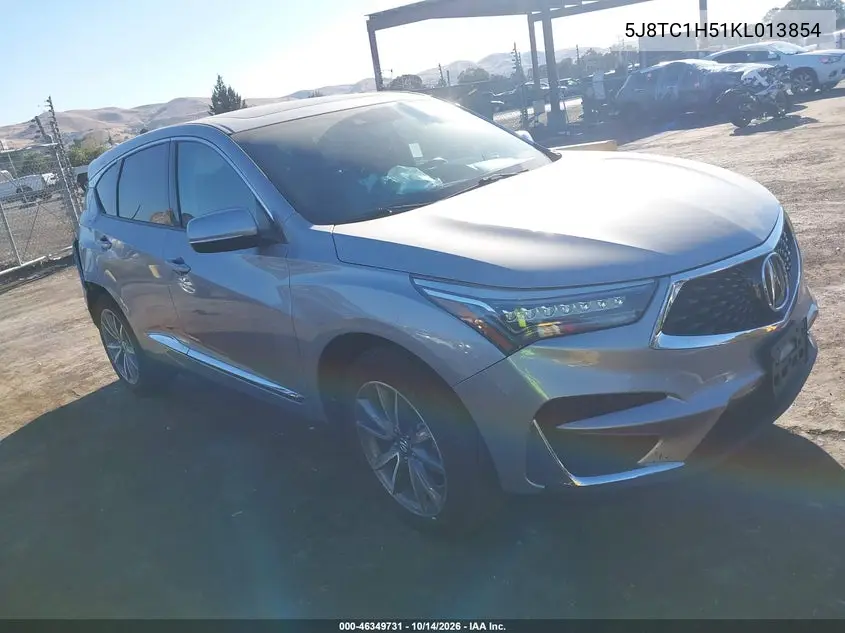 ACURA RDX 2019, VIN 5J8TC1H51KL013854