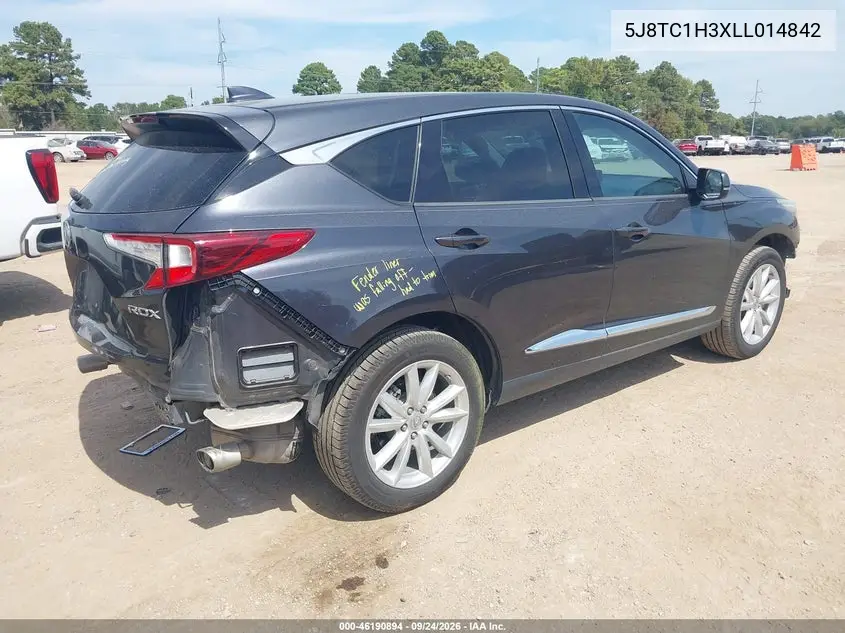 2020 ACURA RDX VIN 5J8TC1H3XLL014842 — фото 4