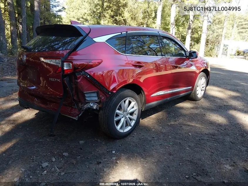 2020 ACURA RDX VIN 5J8TC1H37LL004995 — фото 4