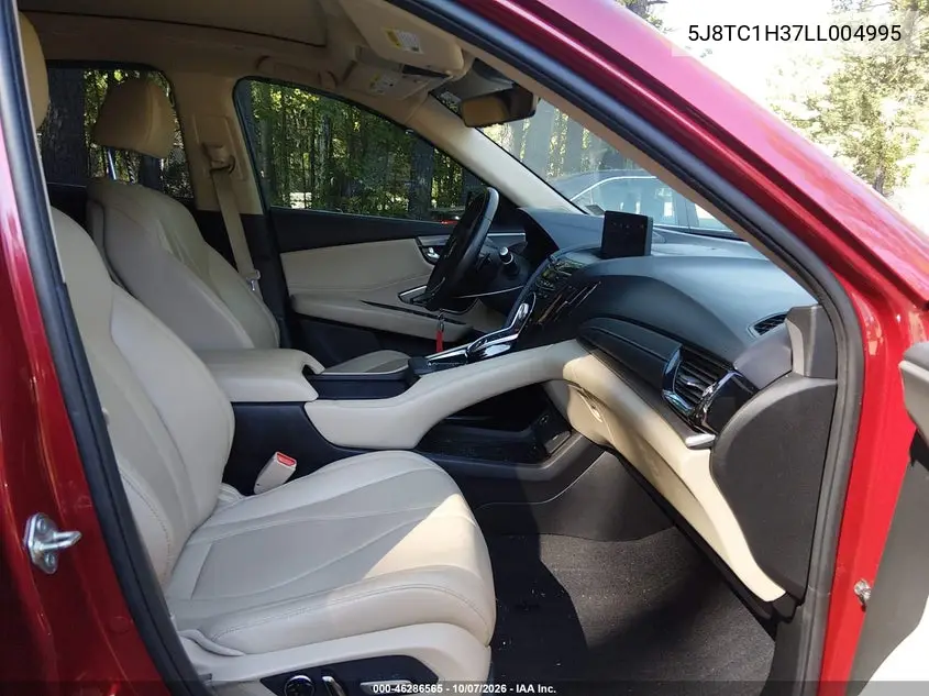 2020 ACURA RDX VIN 5J8TC1H37LL004995 — фото 5