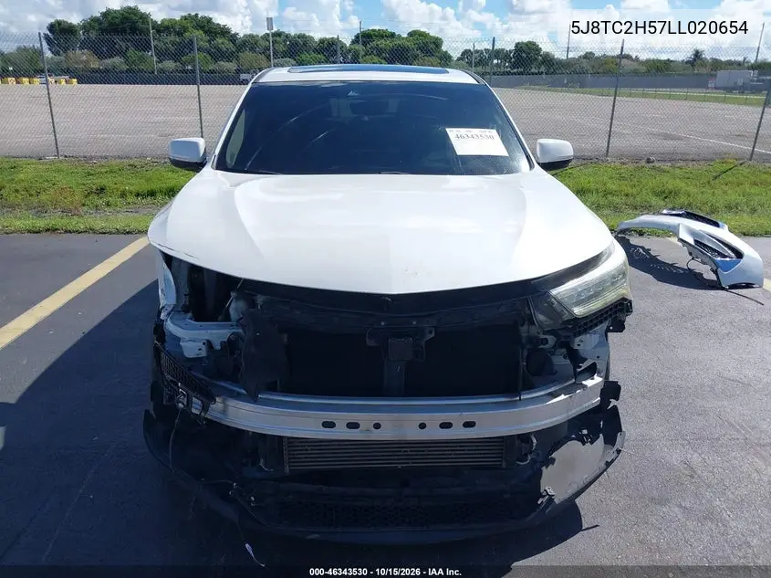 2020 ACURA RDX VIN 5J8TC2H57LL020654 — фото 13