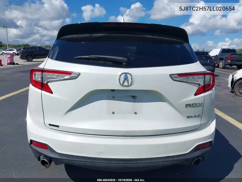 2020 ACURA RDX VIN 5J8TC2H57LL020654 — фото 17