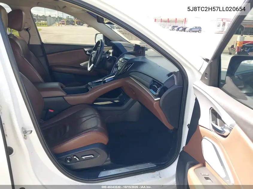 2020 ACURA RDX VIN 5J8TC2H57LL020654 — фото 5