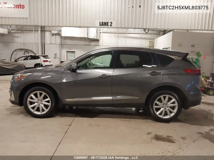 2021 ACURA RDX VIN 5J8TC2H5XML803775 — фото 14