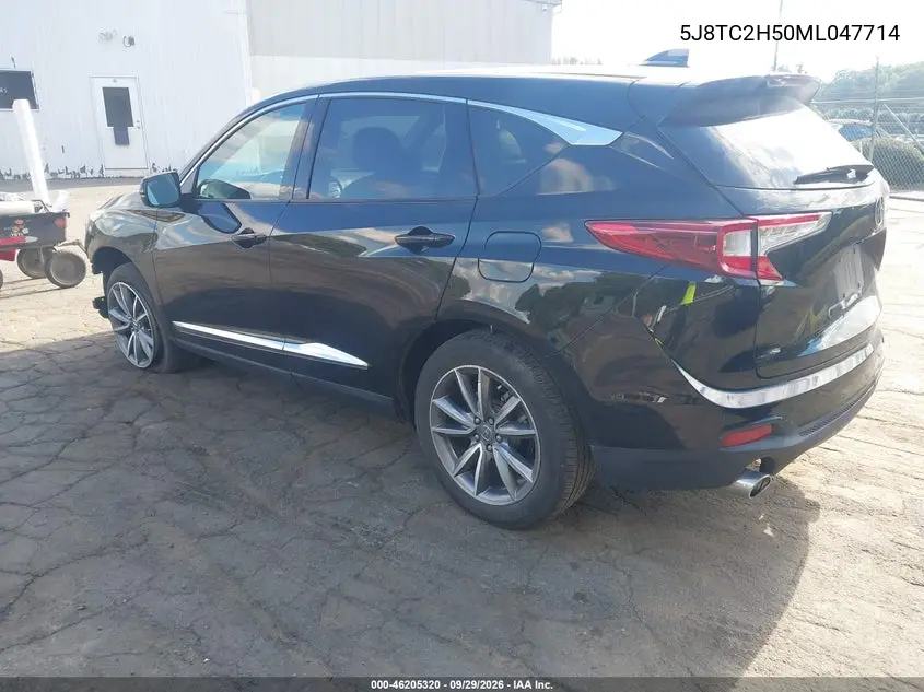 2021 ACURA RDX VIN 5J8TC2H50ML047714 — фото 3
