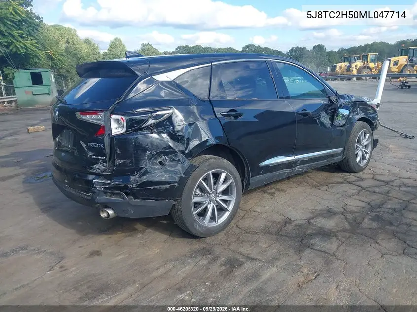 2021 ACURA RDX VIN 5J8TC2H50ML047714 — фото 4