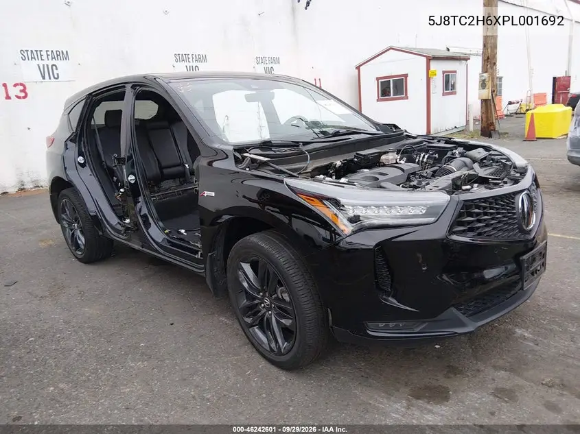 ACURA RDX 2023, VIN 5J8TC2H6XPL001692