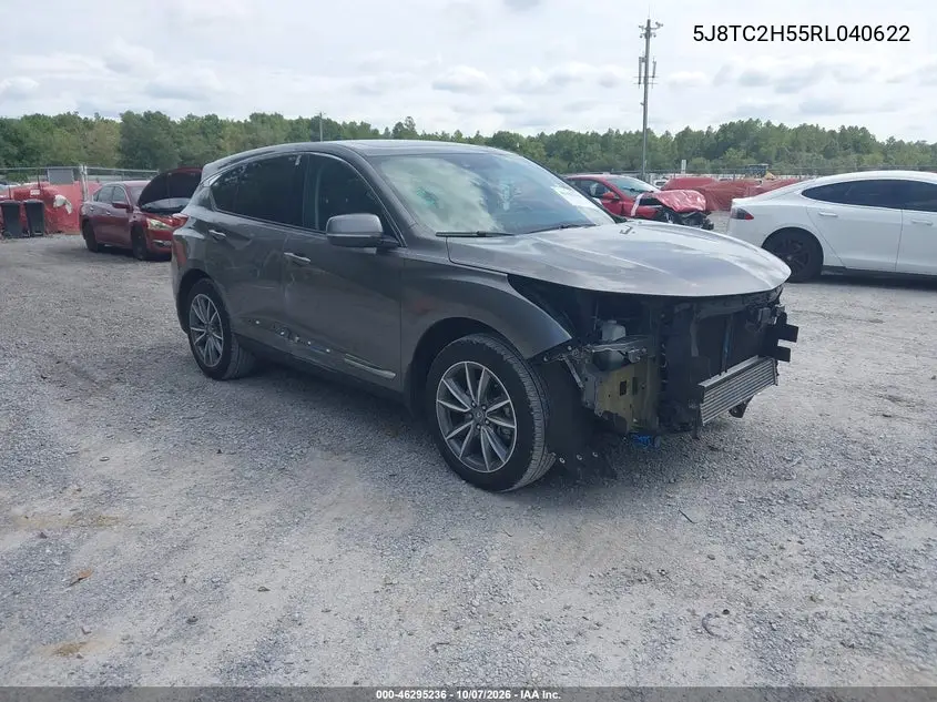 ACURA RDX 2024, VIN 5J8TC2H55RL040622