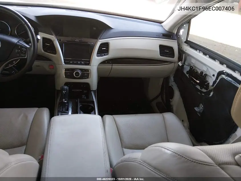 2014 ACURA RLX VIN JH4KC1F96EC007406 — фото 5