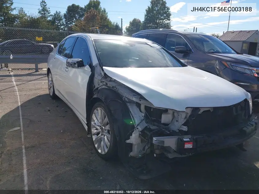 ACURA RLX 2014, VIN JH4KC1F56EC003188