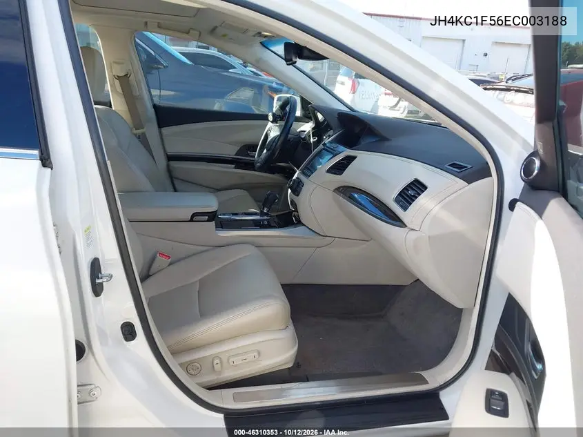 2014 ACURA RLX VIN JH4KC1F56EC003188 — фото 5