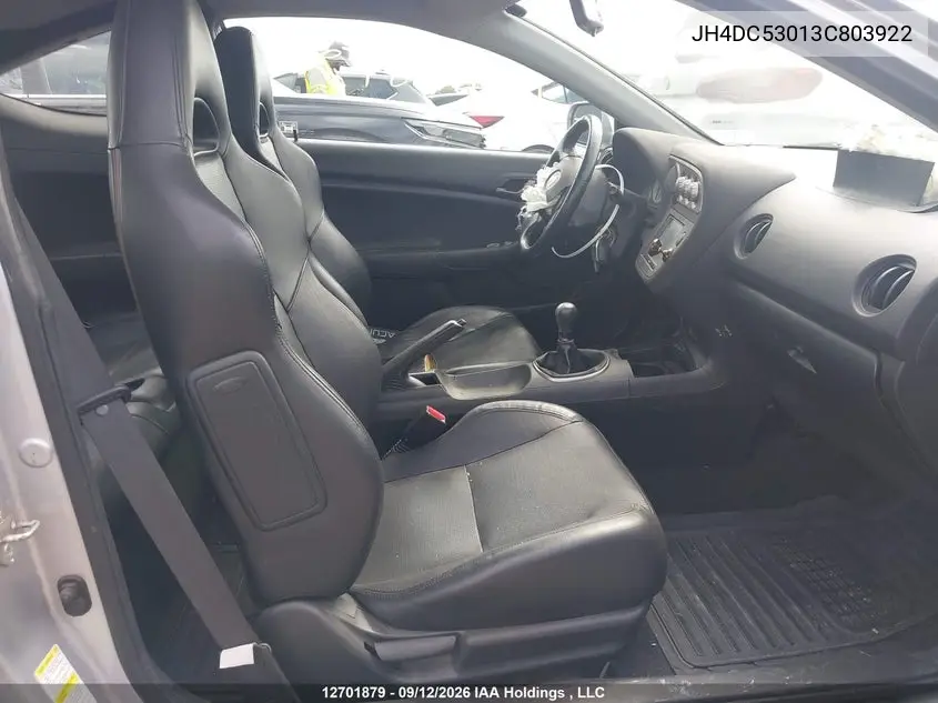2003 ACURA RSX VIN JH4DC53013C803922 — фото 5