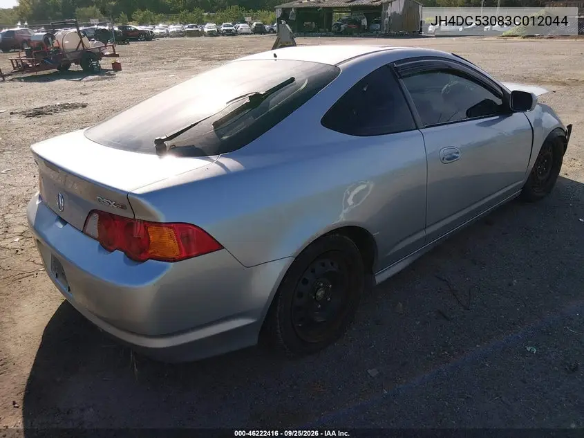 2003 ACURA RSX VIN JH4DC53083C012044 — фото 4