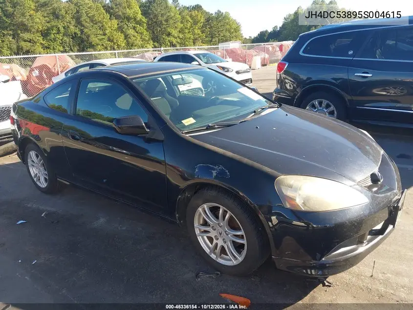 ACURA RSX 2005, VIN JH4DC53895S004615