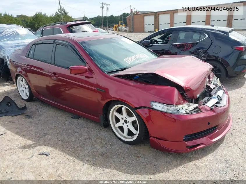 ACURA TL 2004, VIN 19UUA66294A046695