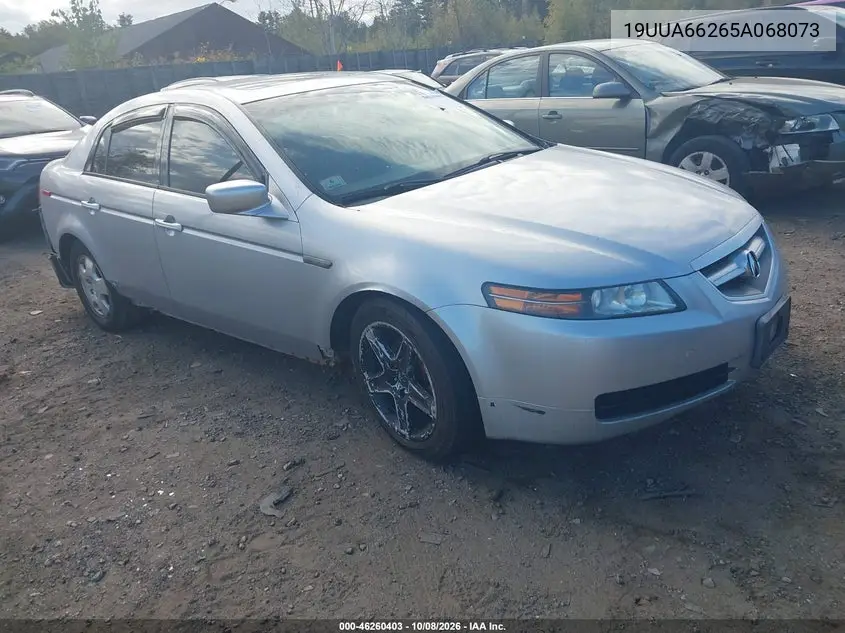 ACURA TL 2005, VIN 19UUA66265A068073
