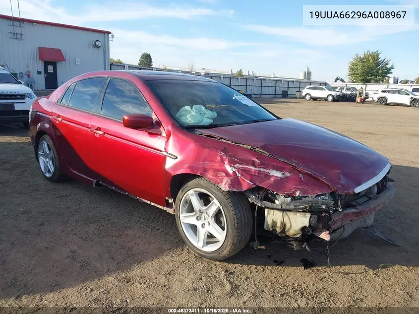 ACURA TL 2006, VIN 19UUA66296A008967