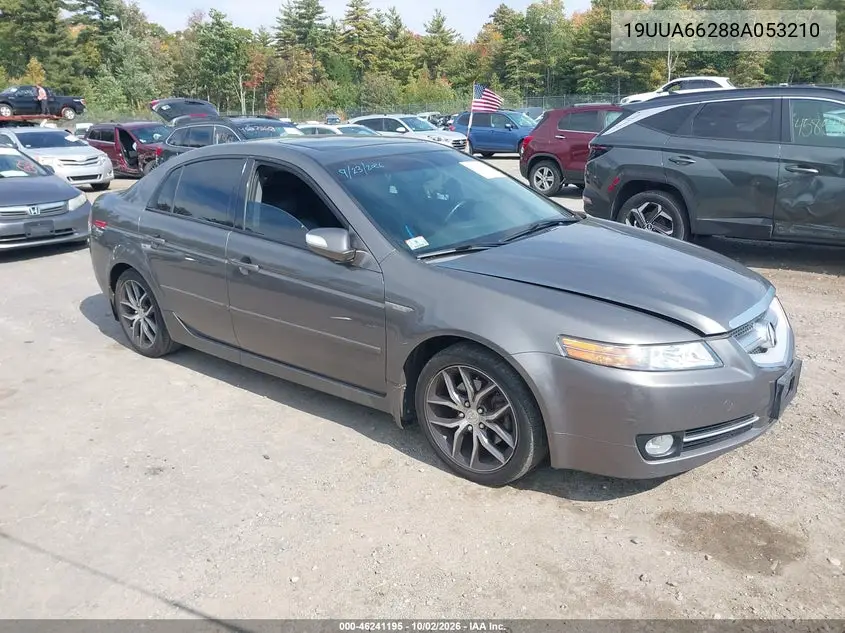 ACURA TL 2008, VIN 19UUA66288A053210