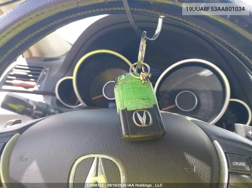 2010 ACURA TL VIN 19UUA8F53AA801034 — фото 11