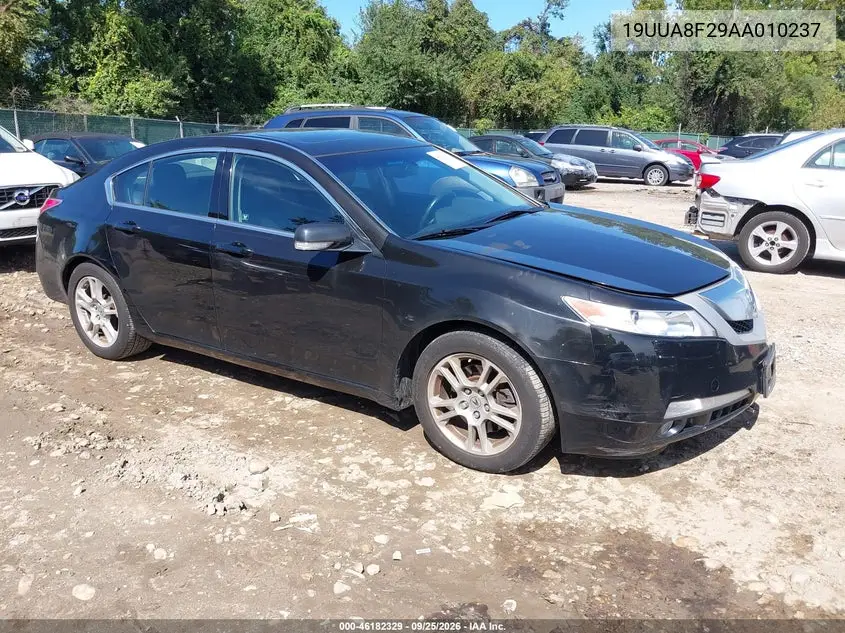 ACURA TL 2010, VIN 19UUA8F29AA010237