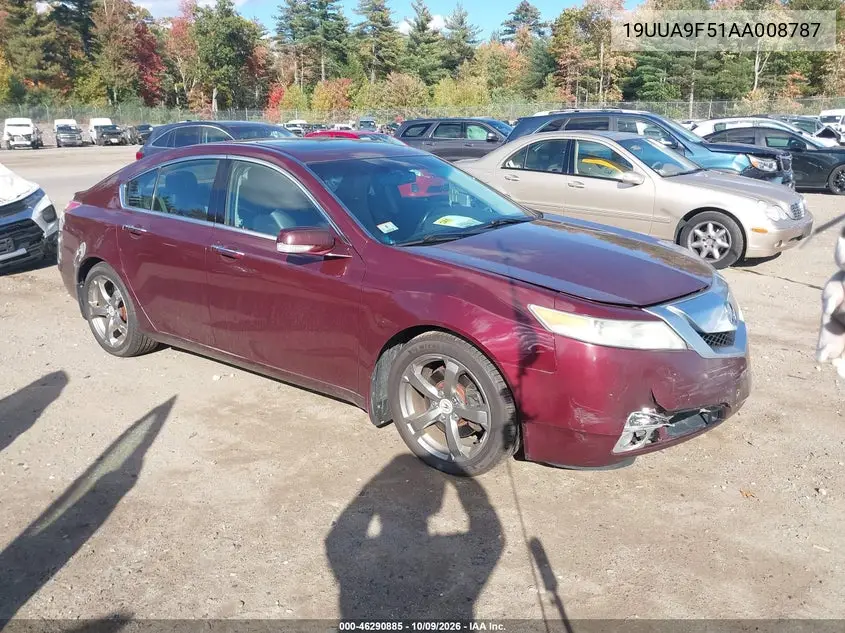 ACURA TL 2010, VIN 19UUA9F51AA008787