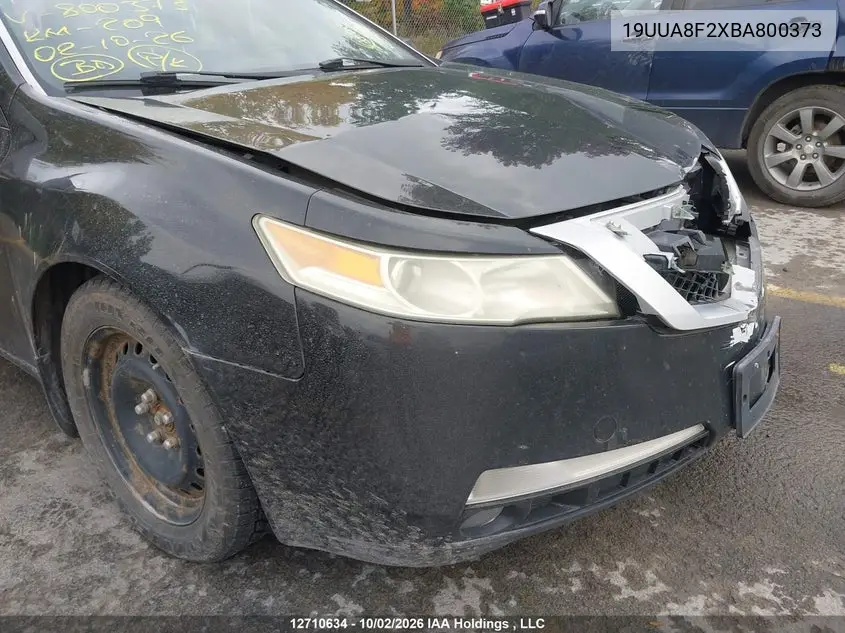 2011 ACURA TL VIN 19UUA8F2XBA800373 — фото 12