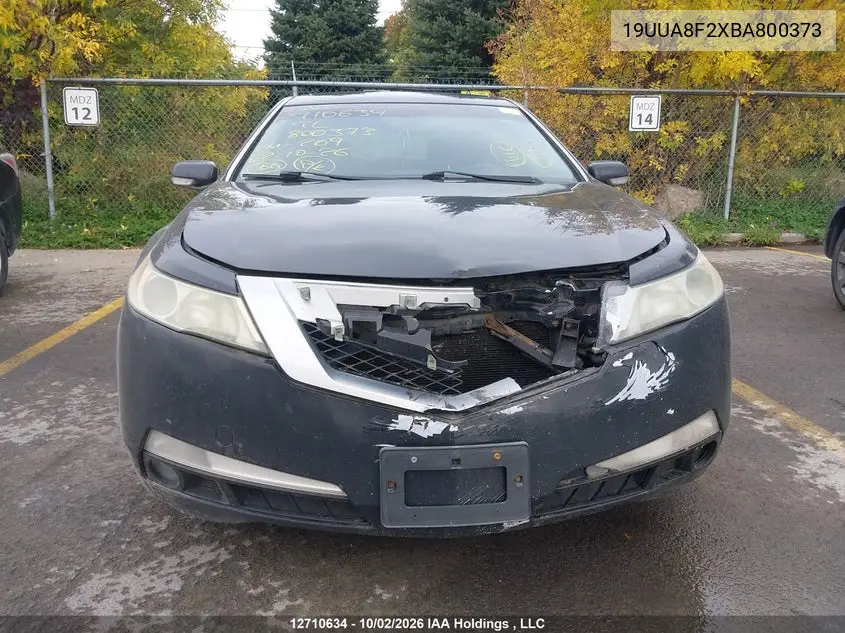 2011 ACURA TL VIN 19UUA8F2XBA800373 — фото 13