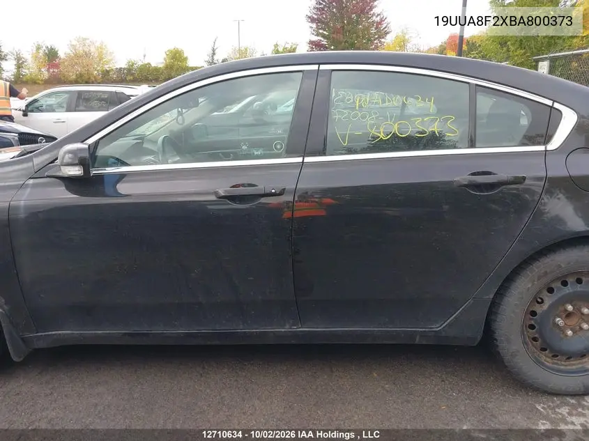 2011 ACURA TL VIN 19UUA8F2XBA800373 — фото 15