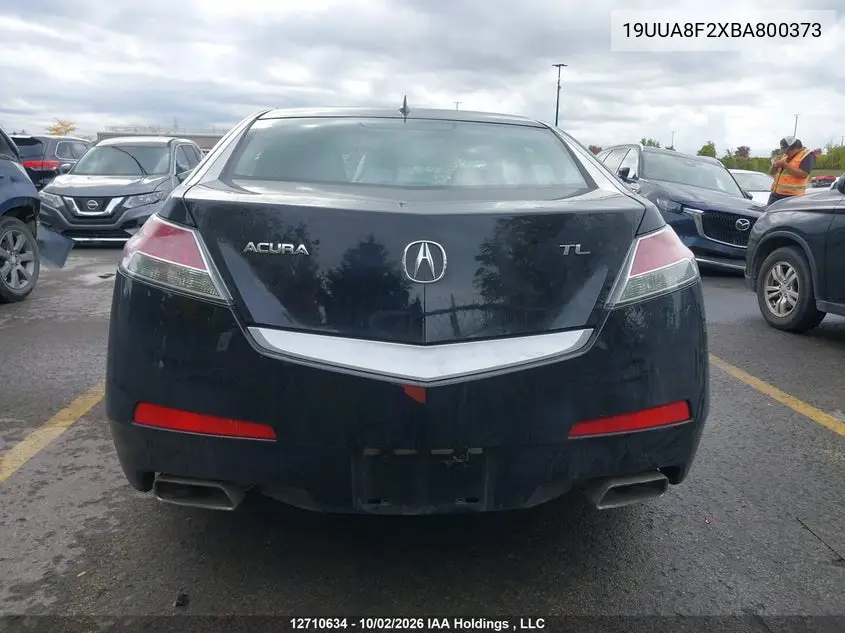 2011 ACURA TL VIN 19UUA8F2XBA800373 — фото 17