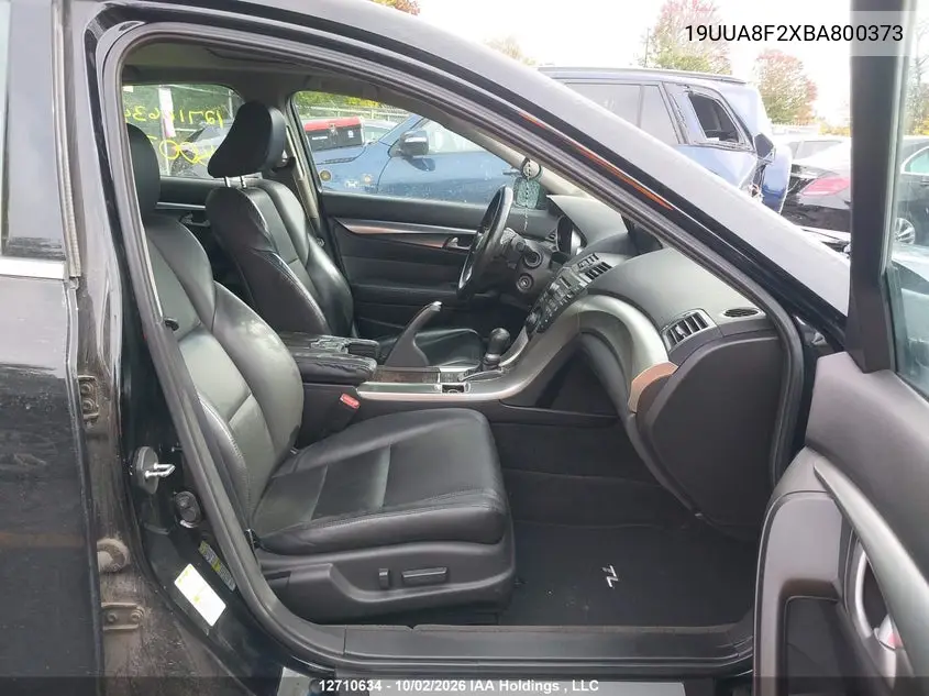 2011 ACURA TL VIN 19UUA8F2XBA800373 — фото 5