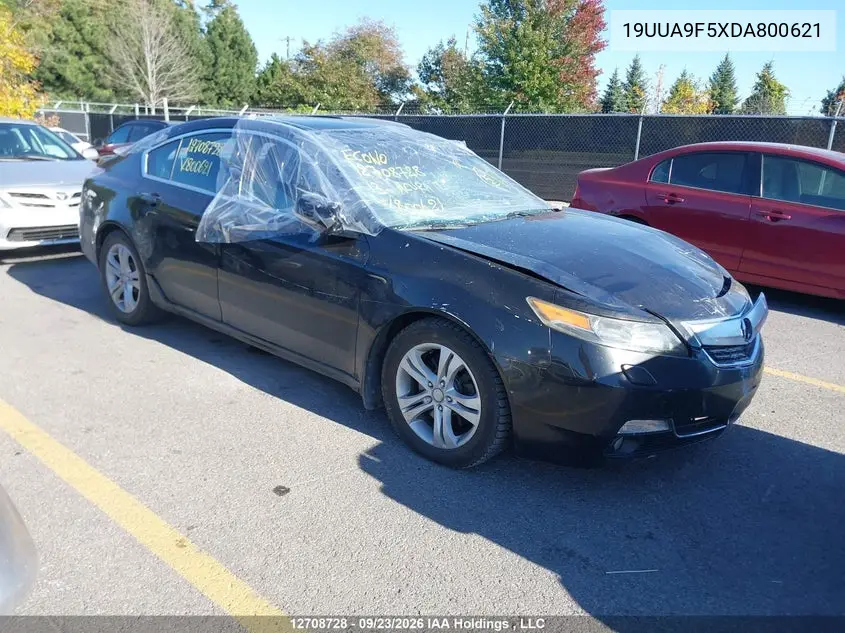 ACURA TL 2013, VIN 19UUA9F5XDA800621