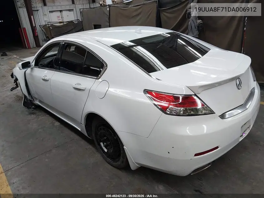 2013 ACURA TL VIN 19UUA8F71DA006912 — фото 3