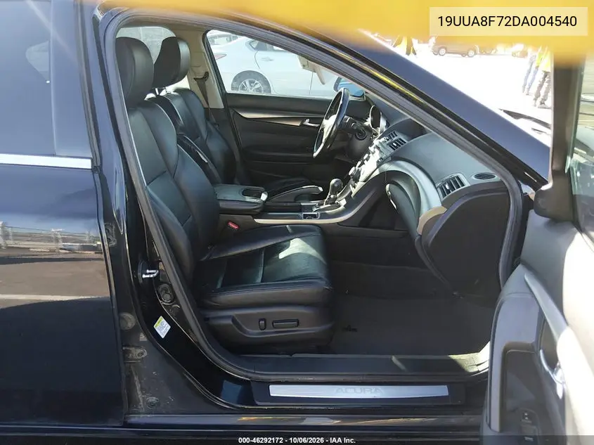 2013 ACURA TL VIN 19UUA8F72DA004540 — фото 5