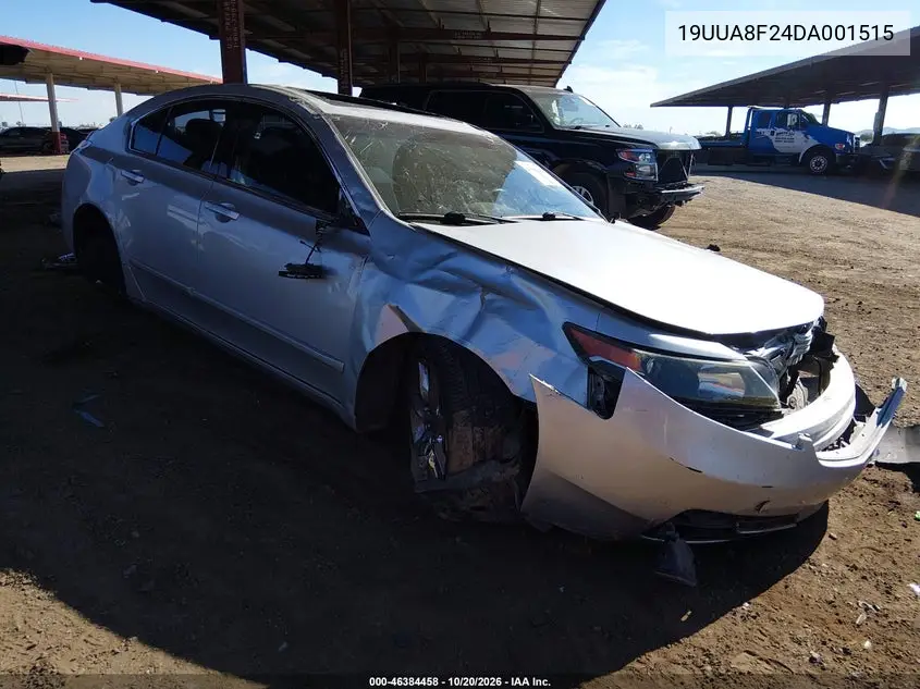 ACURA TL 2013, VIN 19UUA8F24DA001515