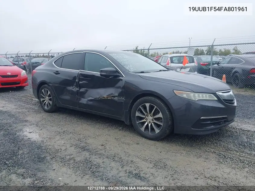ACURA TLX 2015, VIN 19UUB1F54FA801961