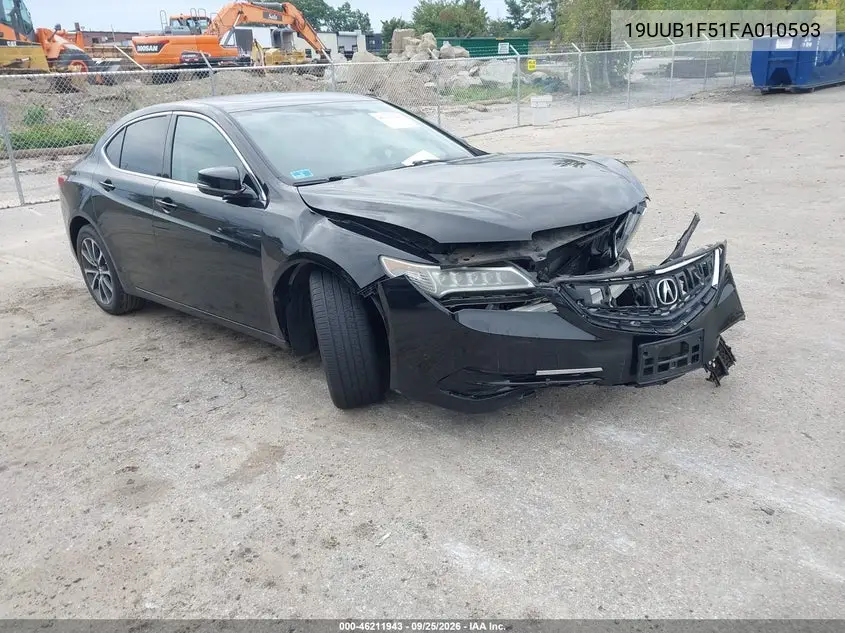 ACURA TLX 2015, VIN 19UUB1F51FA010593