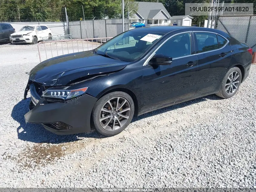 2015 ACURA TLX VIN 19UUB2F59FA014820 — фото 2