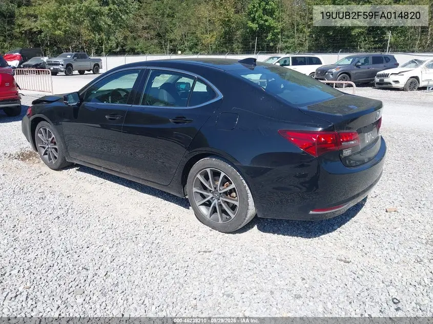 2015 ACURA TLX VIN 19UUB2F59FA014820 — фото 3