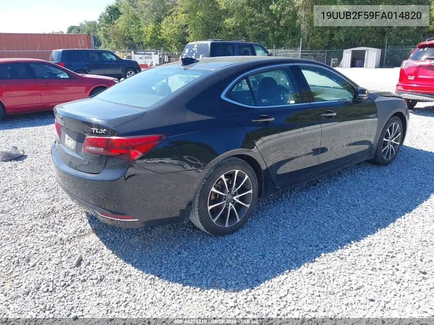 2015 ACURA TLX VIN 19UUB2F59FA014820 — фото 4