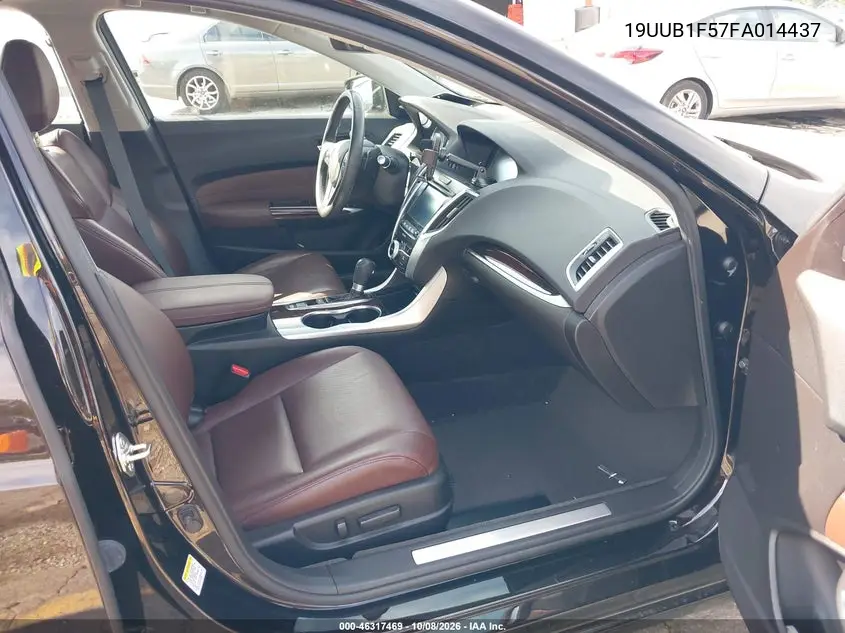 2015 ACURA TLX VIN 19UUB1F57FA014437 — фото 5