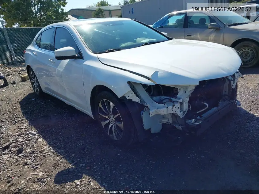 ACURA TLX 2015, VIN 19UUB1F56FA022657