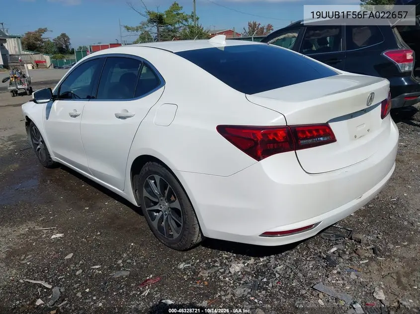 2015 ACURA TLX VIN 19UUB1F56FA022657 — фото 3