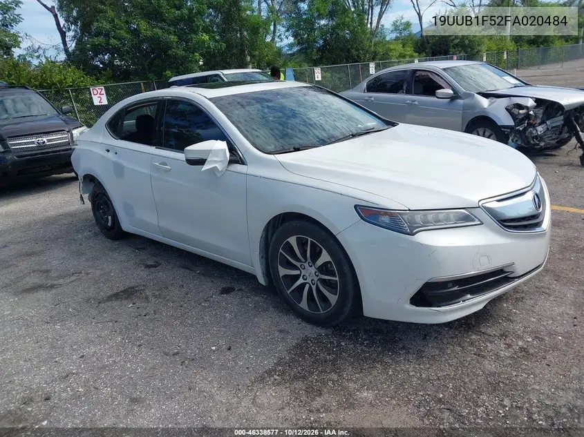 ACURA TLX 2015, VIN 19UUB1F52FA020484