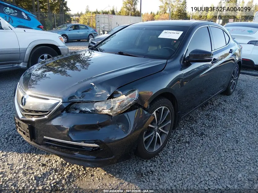 2015 ACURA TLX VIN 19UUB3F52FA004099 — фото 2