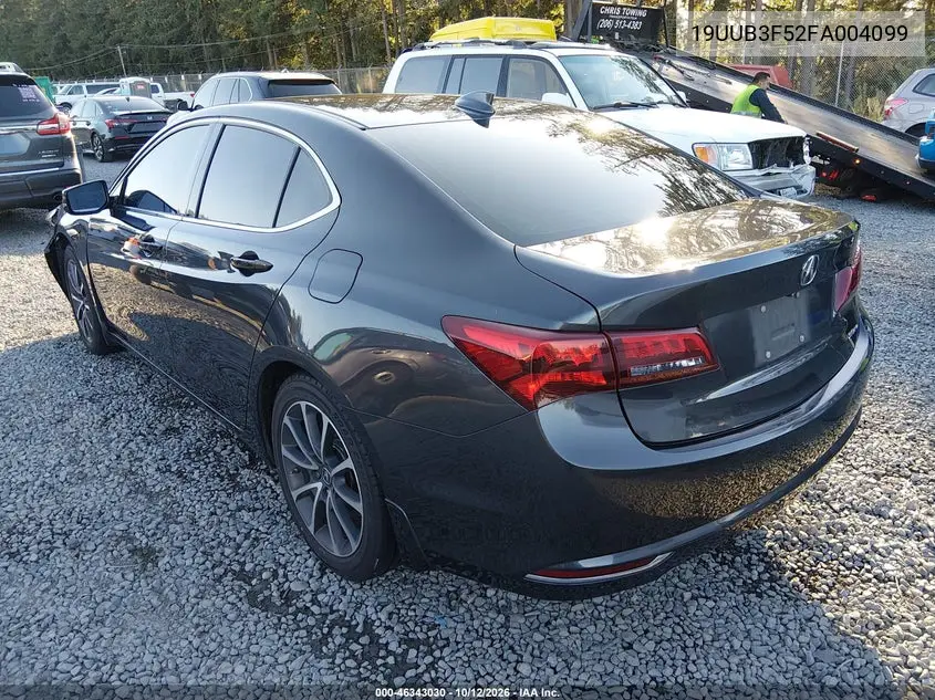 2015 ACURA TLX VIN 19UUB3F52FA004099 — фото 3
