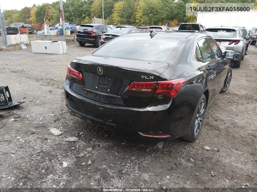 2015 ACURA TLX VIN 19UUB2F3XFA015800 — фото 4