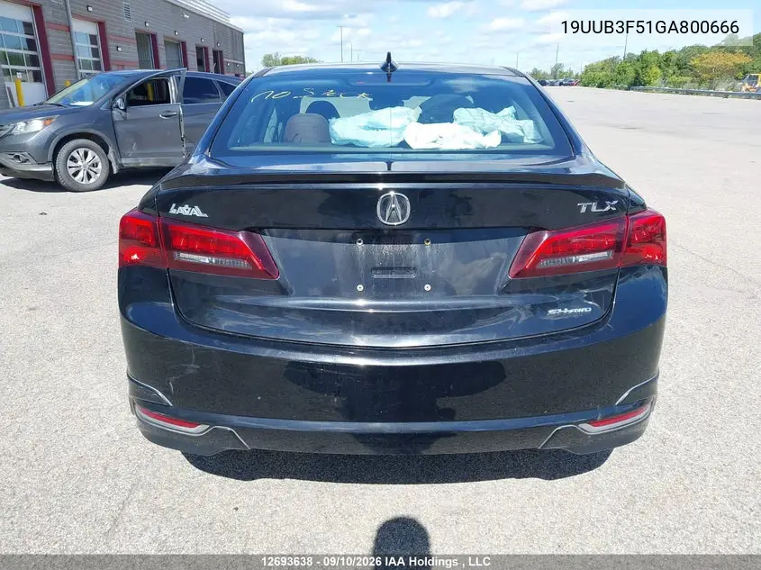 2016 ACURA TLX VIN 19UUB3F51GA800666 — фото 16