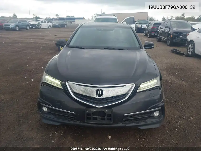 2016 ACURA TLX VIN 19UUB3F79GA800139 — фото 12