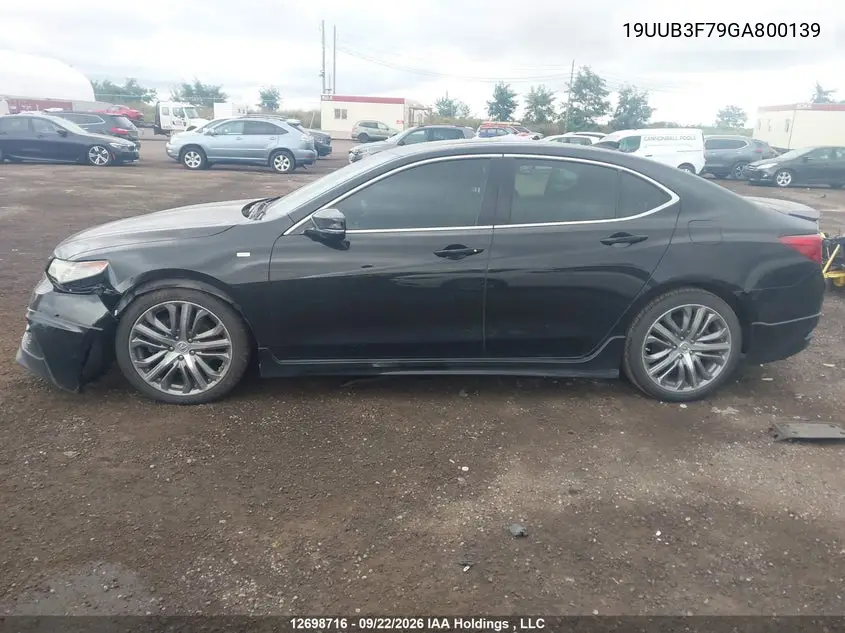 2016 ACURA TLX VIN 19UUB3F79GA800139 — фото 14