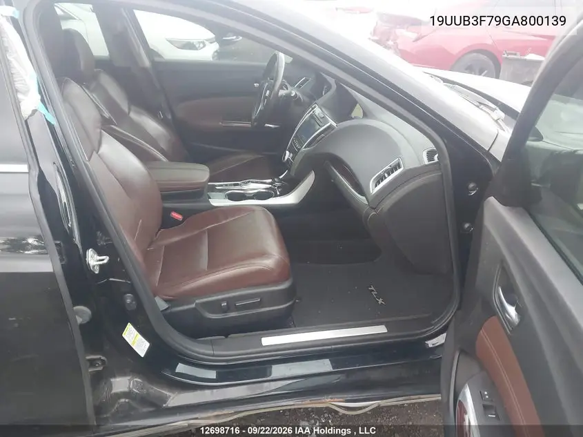 2016 ACURA TLX VIN 19UUB3F79GA800139 — фото 5
